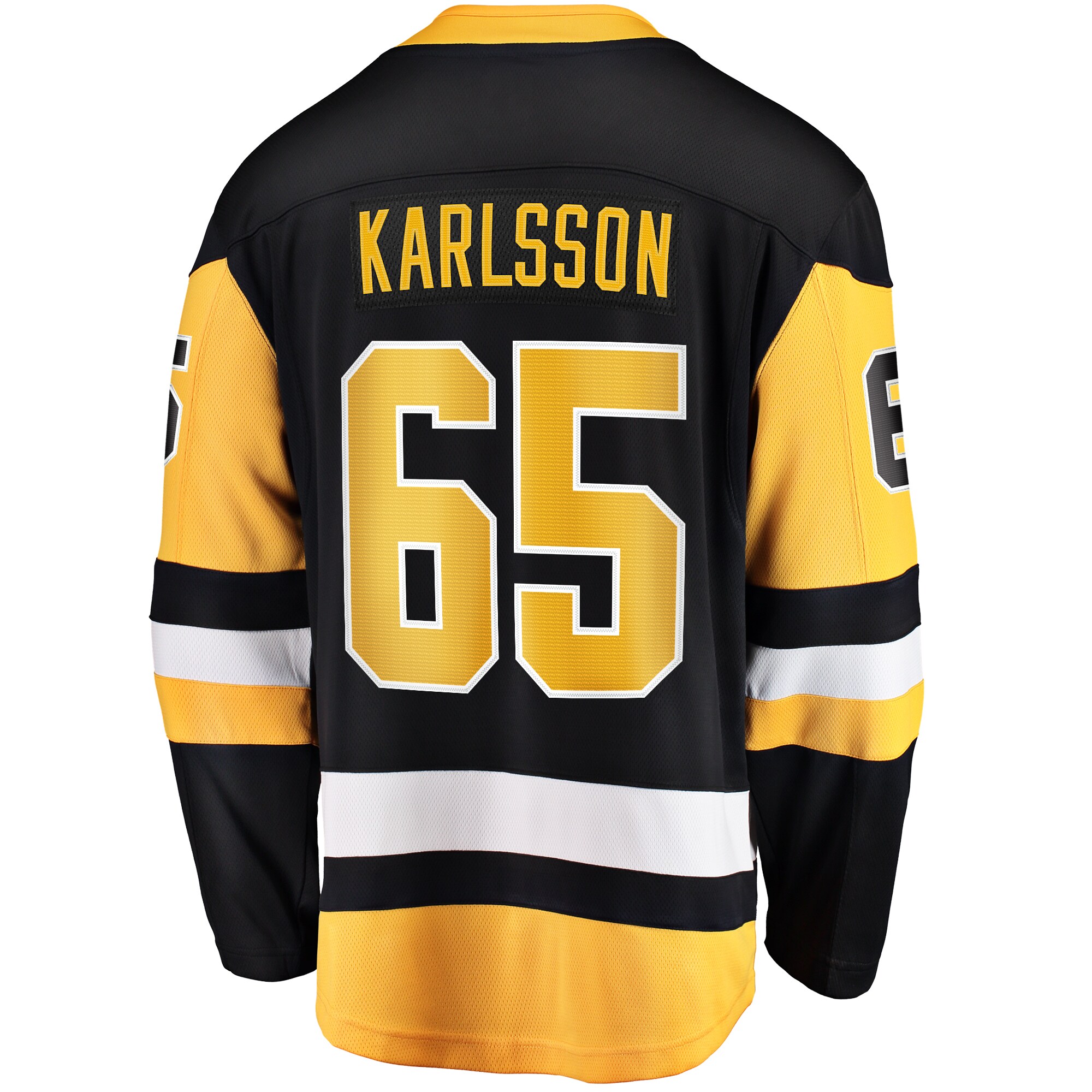Erik Karlsson Pittsburgh Penguins Fanatics Home Breakaway Jersey – Black