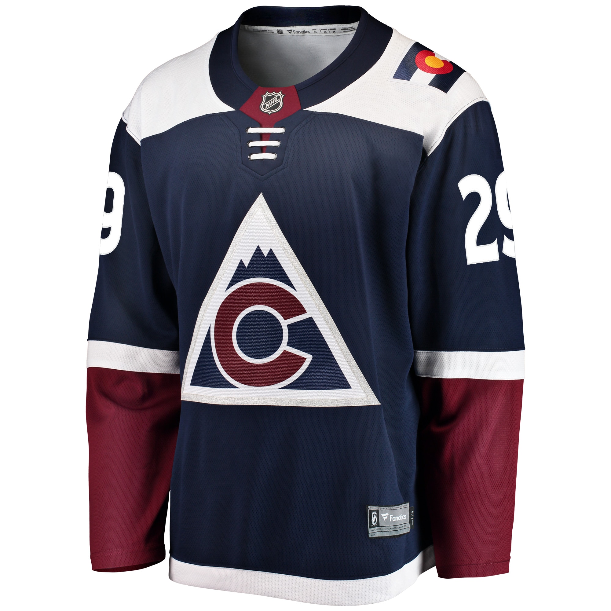 Nathan MacKinnon Colorado Avalanche Fanatics Alternate Breakaway   Jersey – Navy