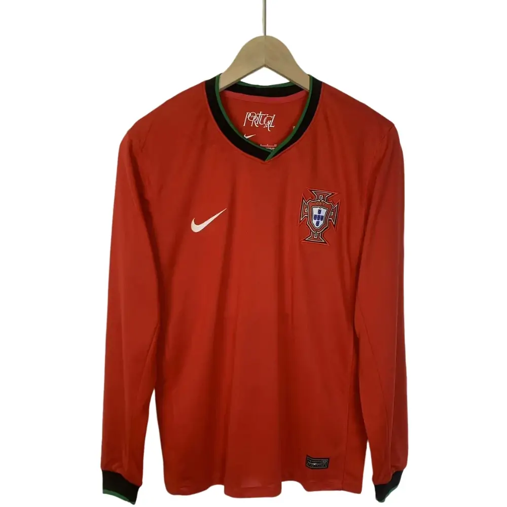 2024/25 Portugal Home Long Sleeve Shirt