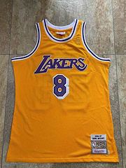 LeBron Bryant Los Angeles Lakers Yellow 8 MN