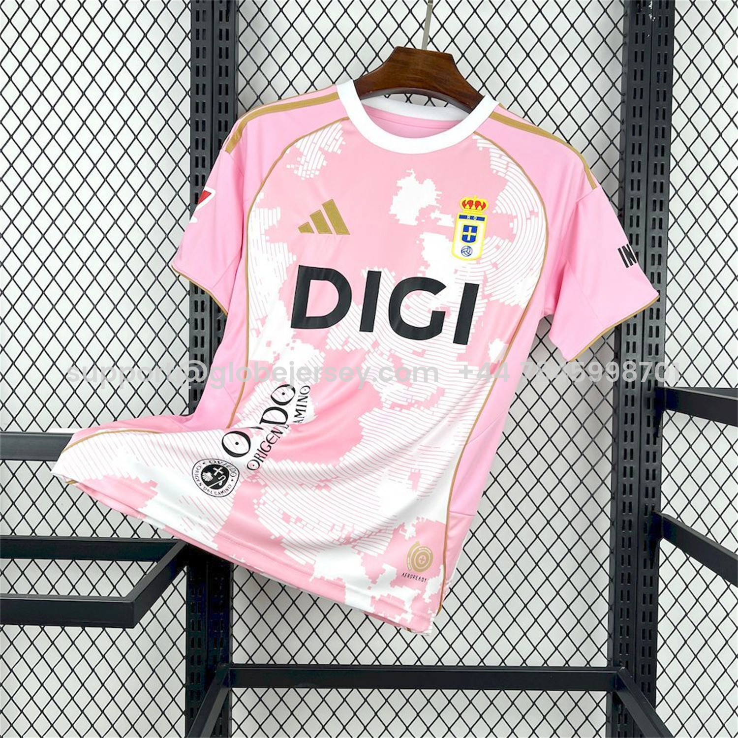 Real Oviedo 25-26 Pink Special Jersey - Fans Version