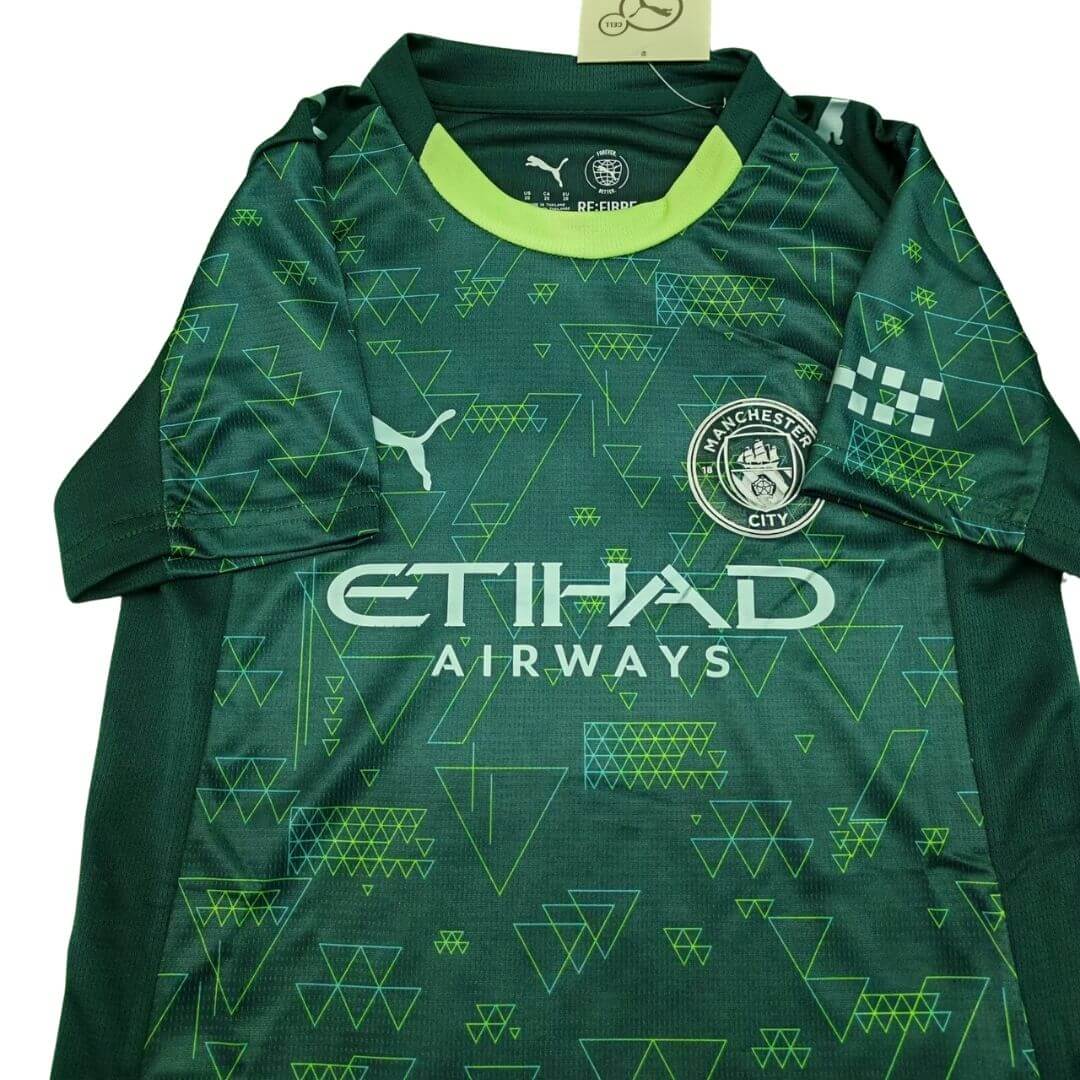 Manchester City Kid's EA SPORTS FC Kit - Jersey+Shorts 2025/26