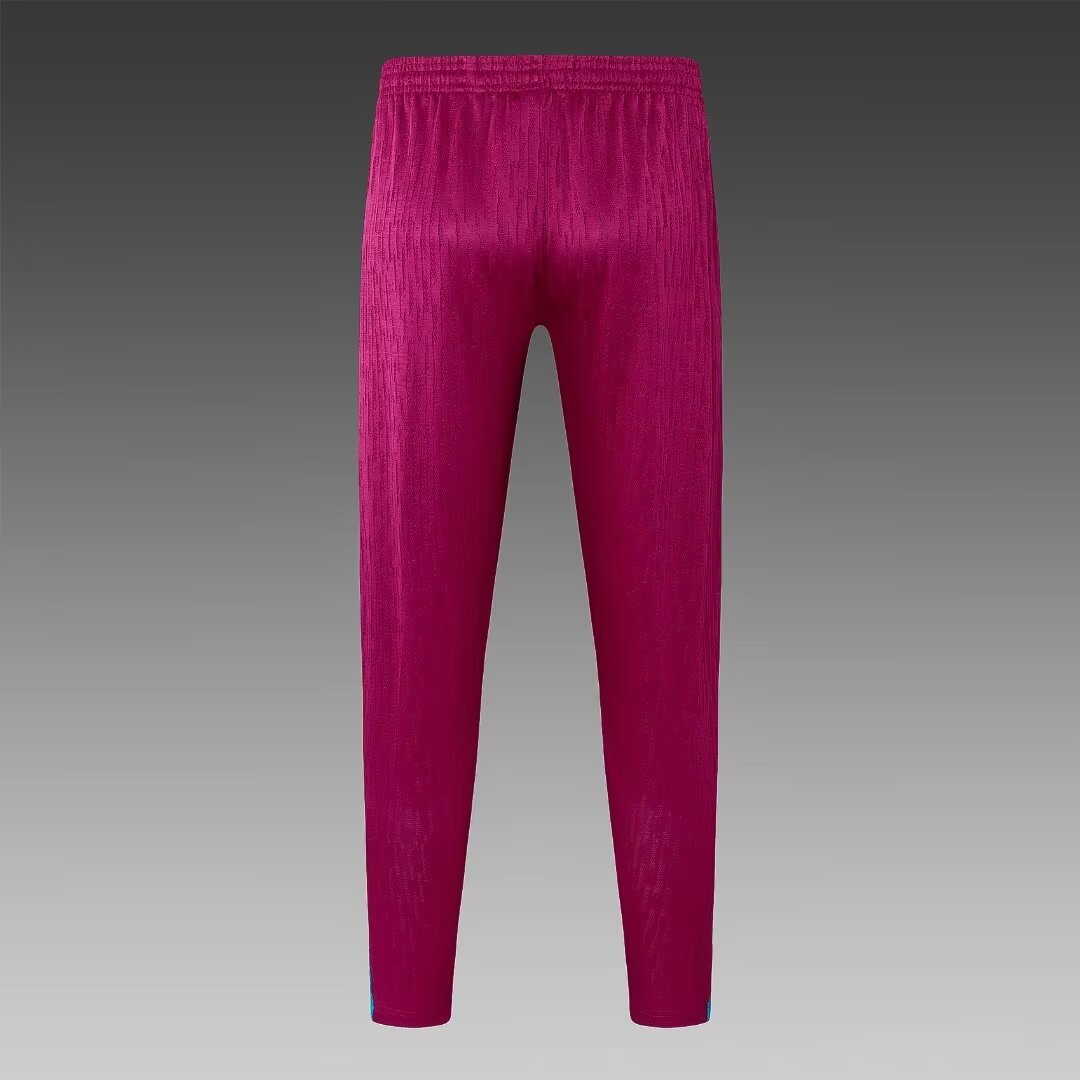 2024/2025 Psg Paris Saint-Germain Half-Pull Training Suit Lake blue Football Shirt 1:1 Thai Quality