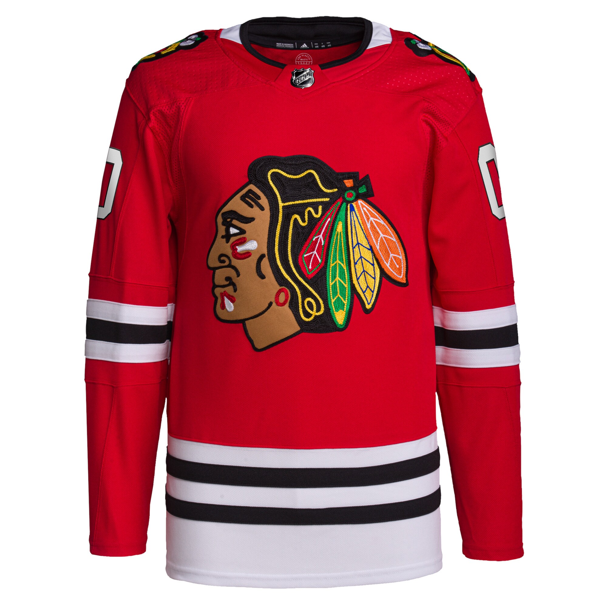 Chicago Blackhawks   Home  Primegreen  Custom Jersey – Red