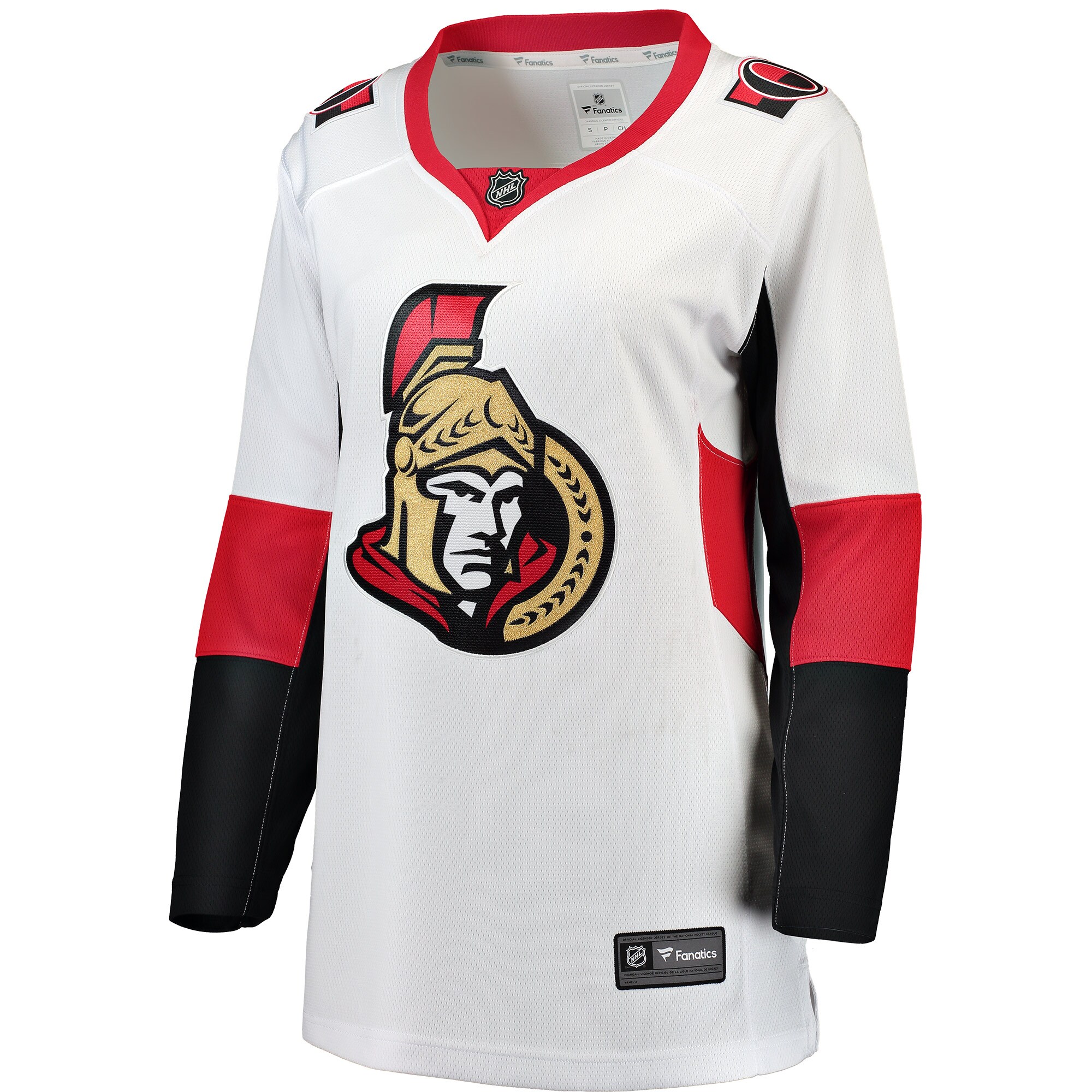 Ottawa Senators Fanatics Women’s Away Breakaway Jersey – White