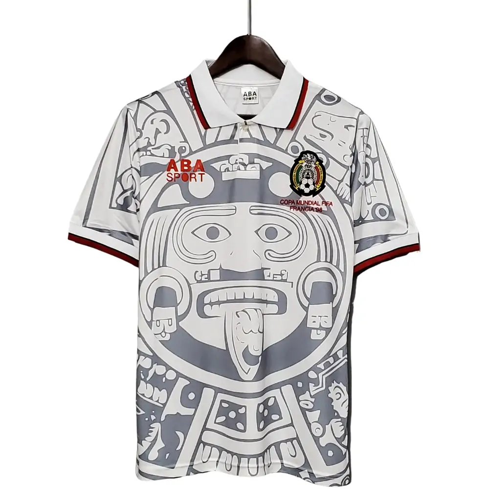 1998 Mexico Away Retro Jersey - Fans Edition