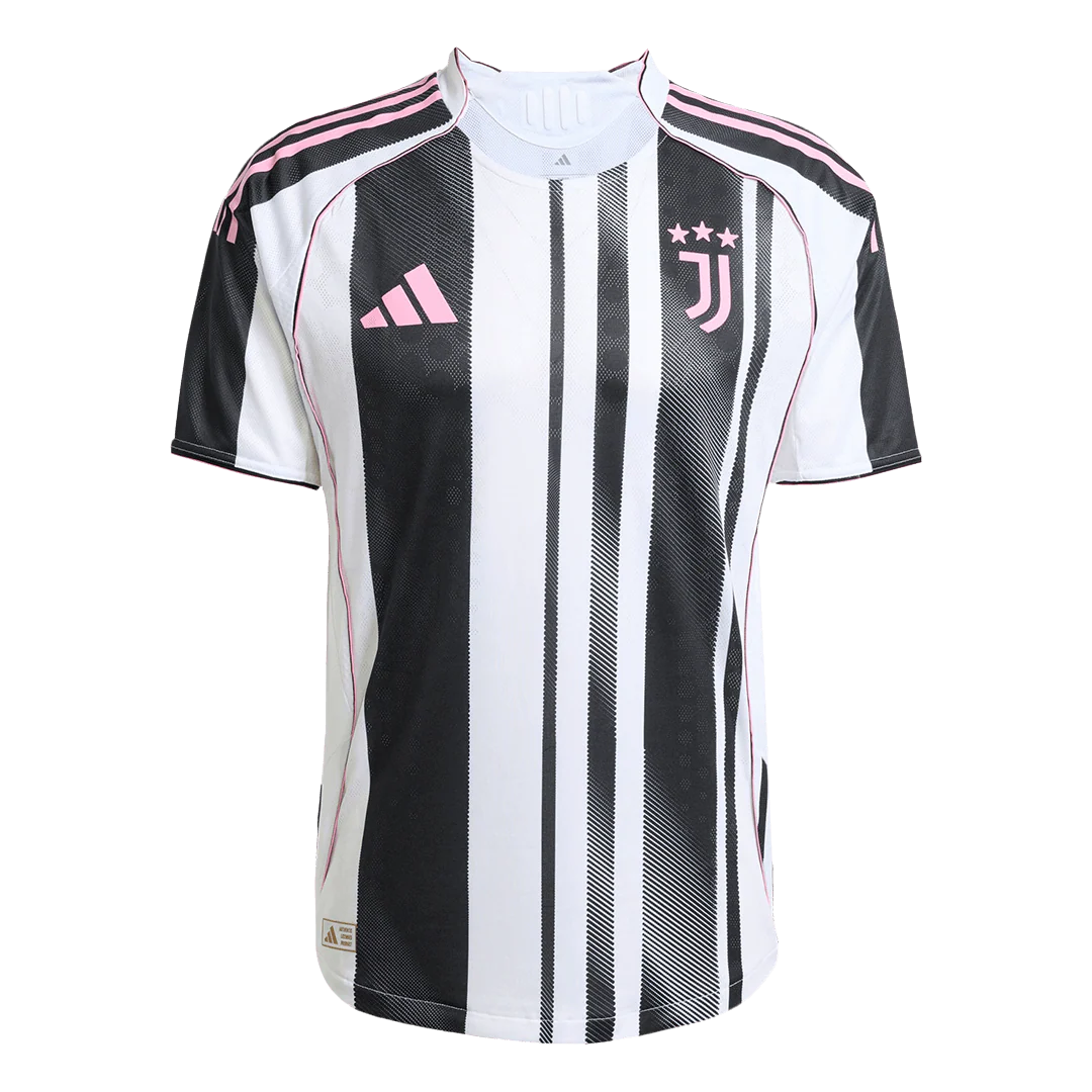 Juventus Player Version  Home Soccer Jersey 2025/26 Black&White
