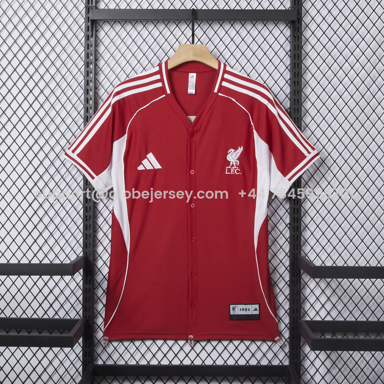 Liver.pool 25-26 Red Baseball Jersey