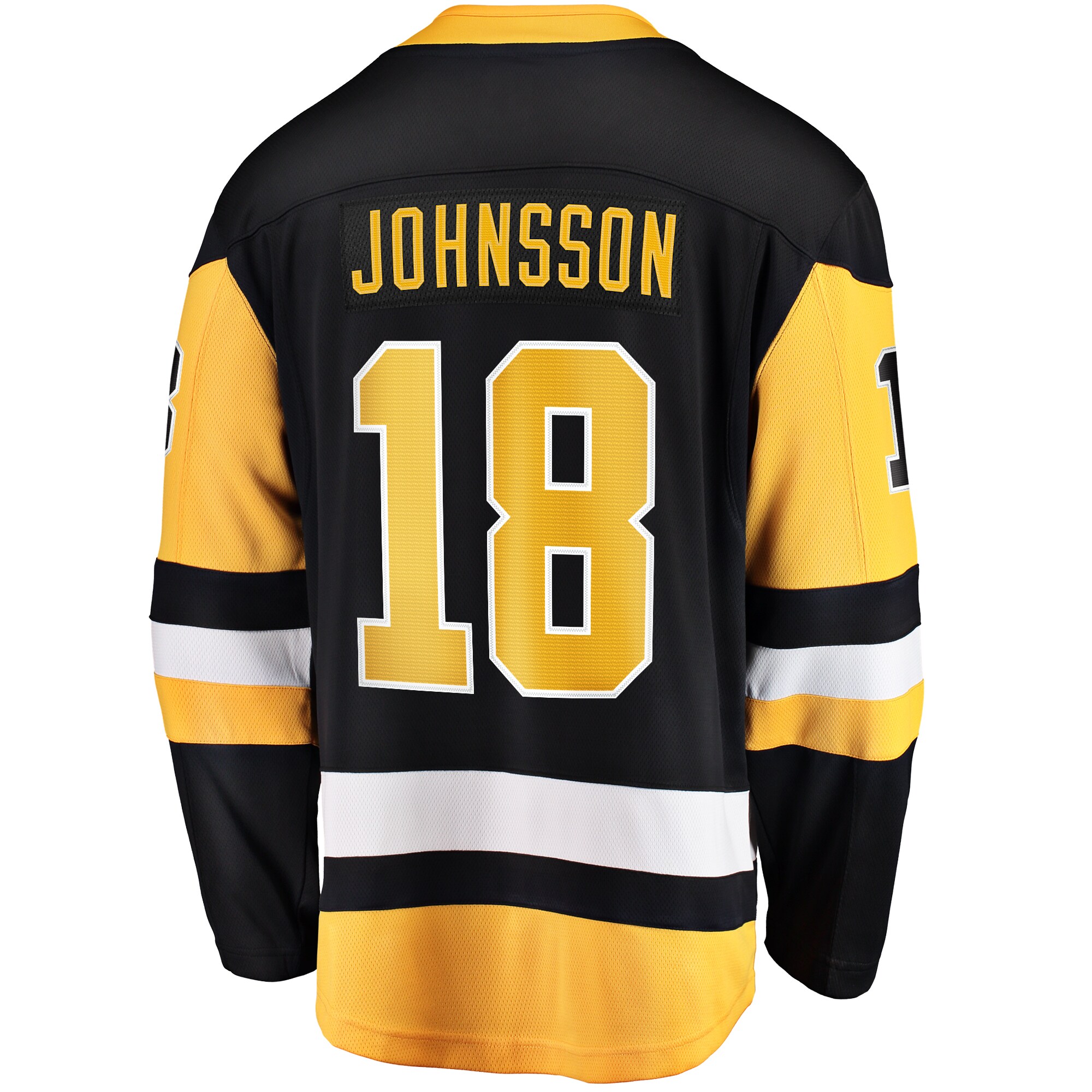 Andreas Johnsson Pittsburgh Penguins Fanatics Home Breakaway Jersey – Black