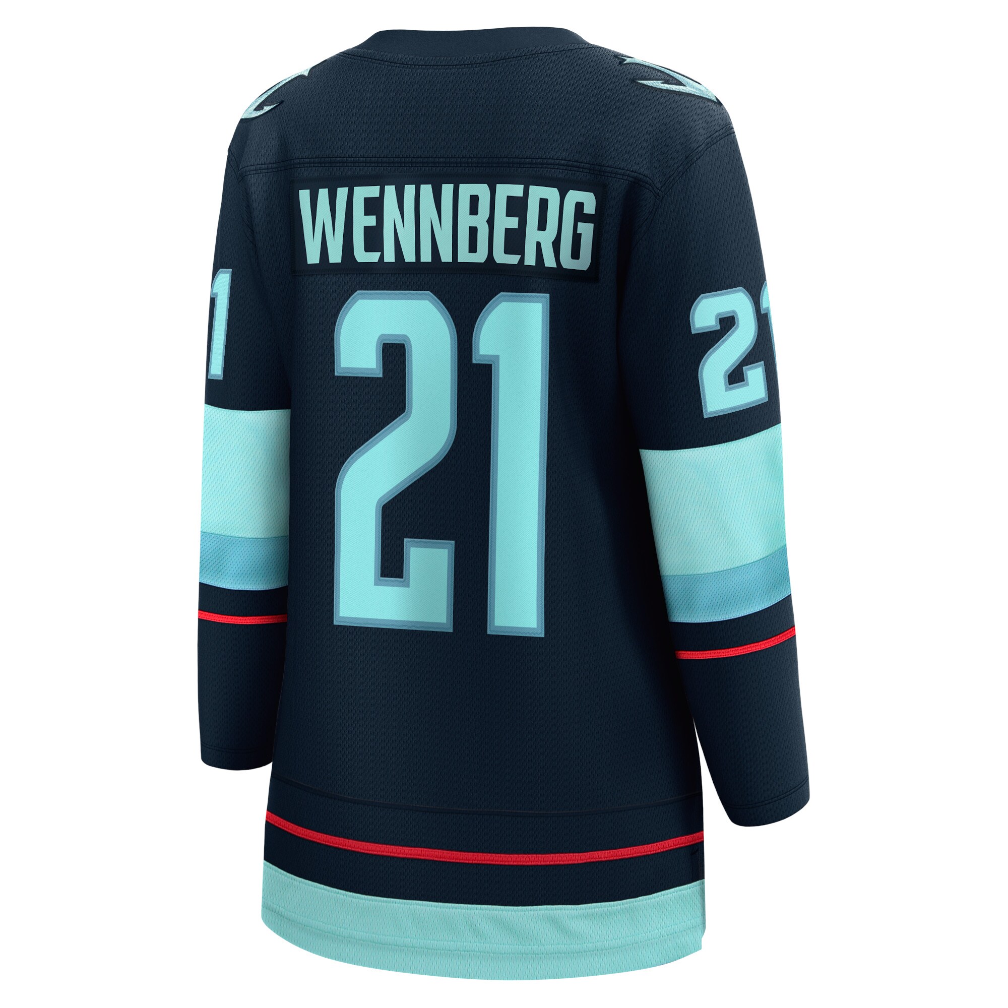 Alexander Wennberg Seattle Kraken Fanatics Women’s Home Breakaway   Jersey – Deep Sea Blue