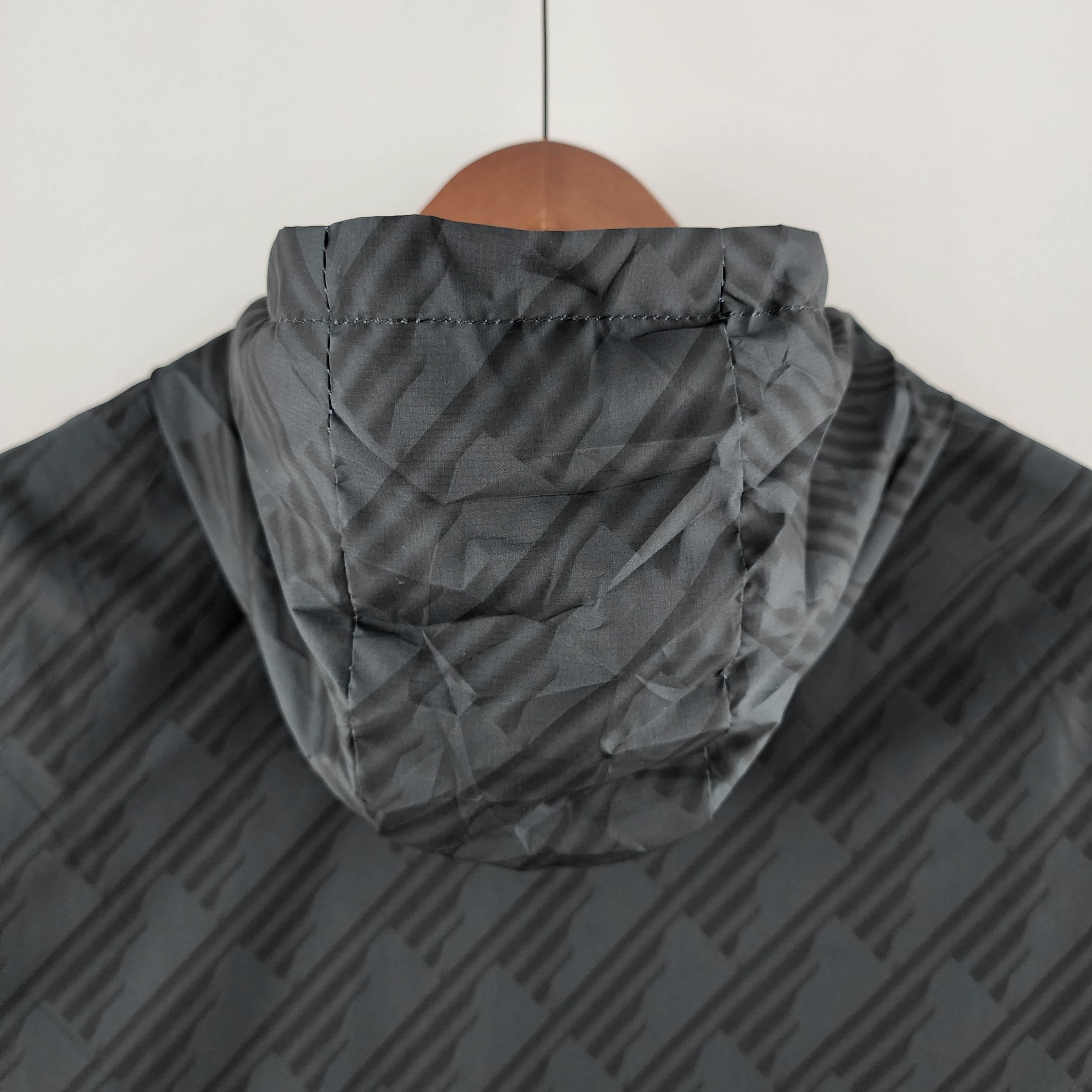 2022 Germany Windbreaker Black Red And White Edge