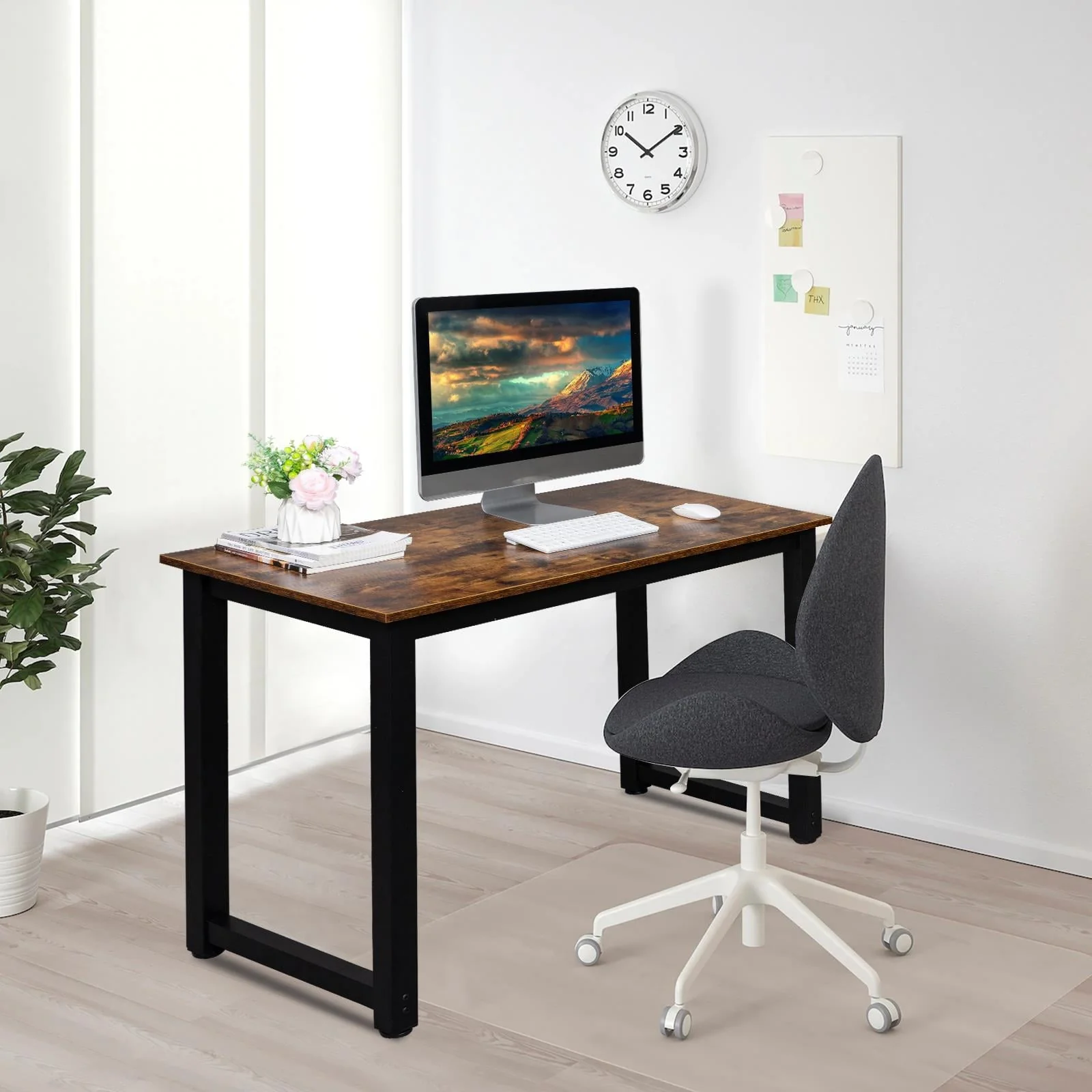 Ktaxon Wood Computer Desk PC Laptop Study Table Workstation Home Office Furniture