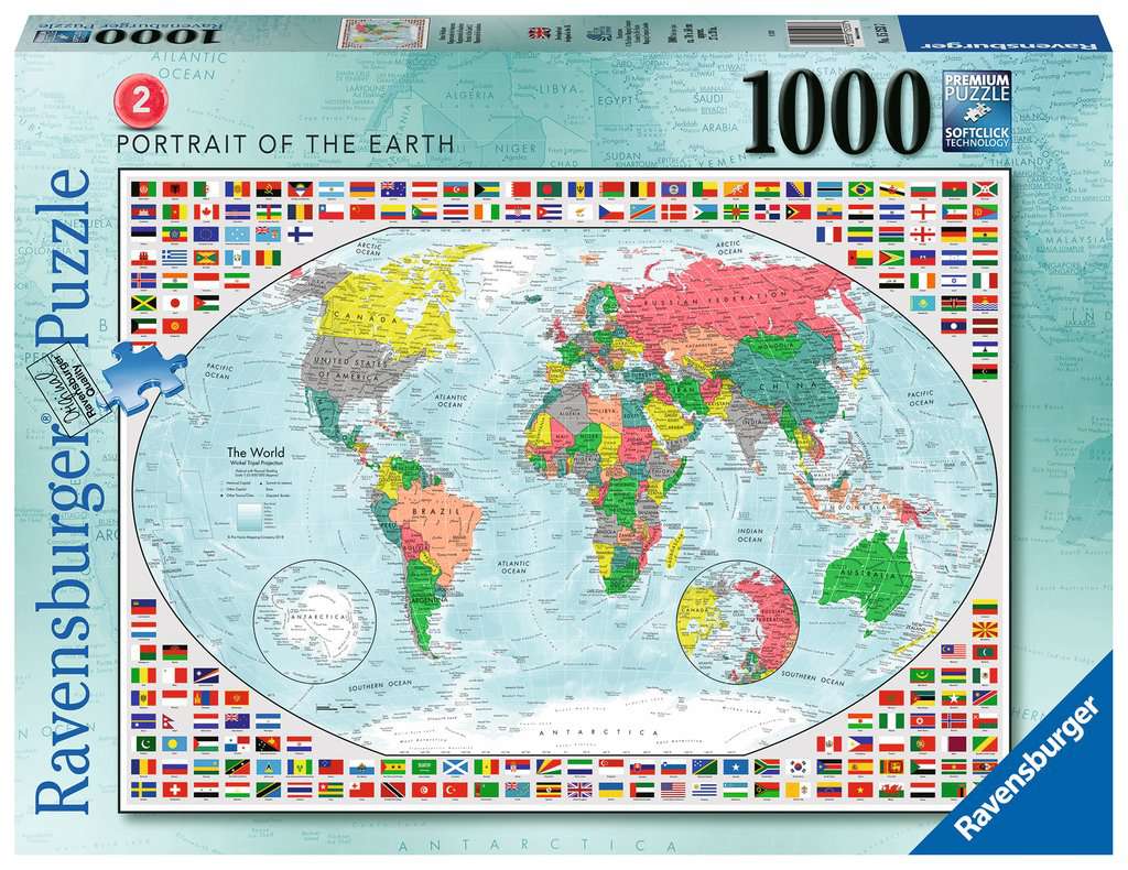 Portrait of The Earth 2 – 1000 Piece Jigsaw Puzzle (Ravensburger)
