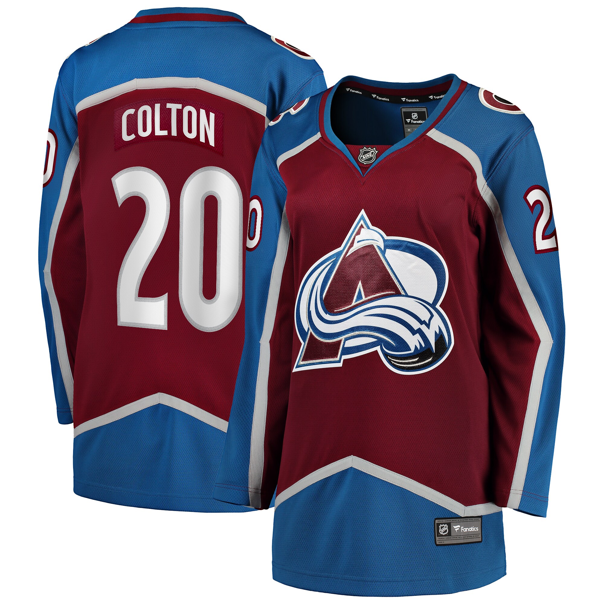 Ross Colton Colorado Avalanche Fanatics Women’s Home Breakaway   Jersey – Maroon