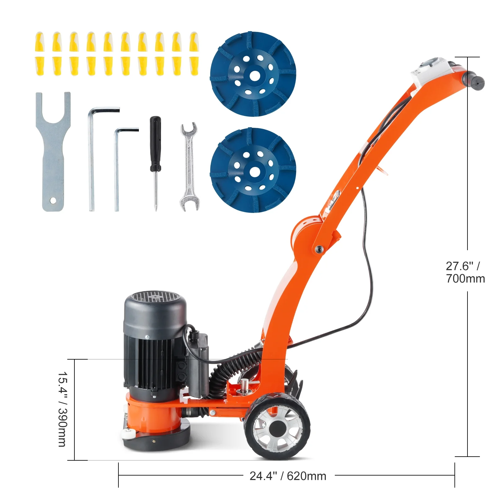 SKYSHALO Electric Floor Grinder 7