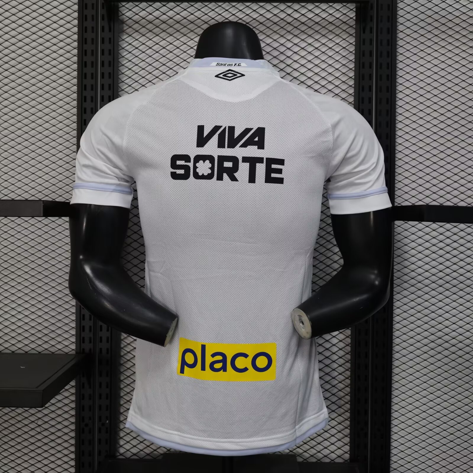25-26 Santos Home Jersey with Advertising - Player Edition