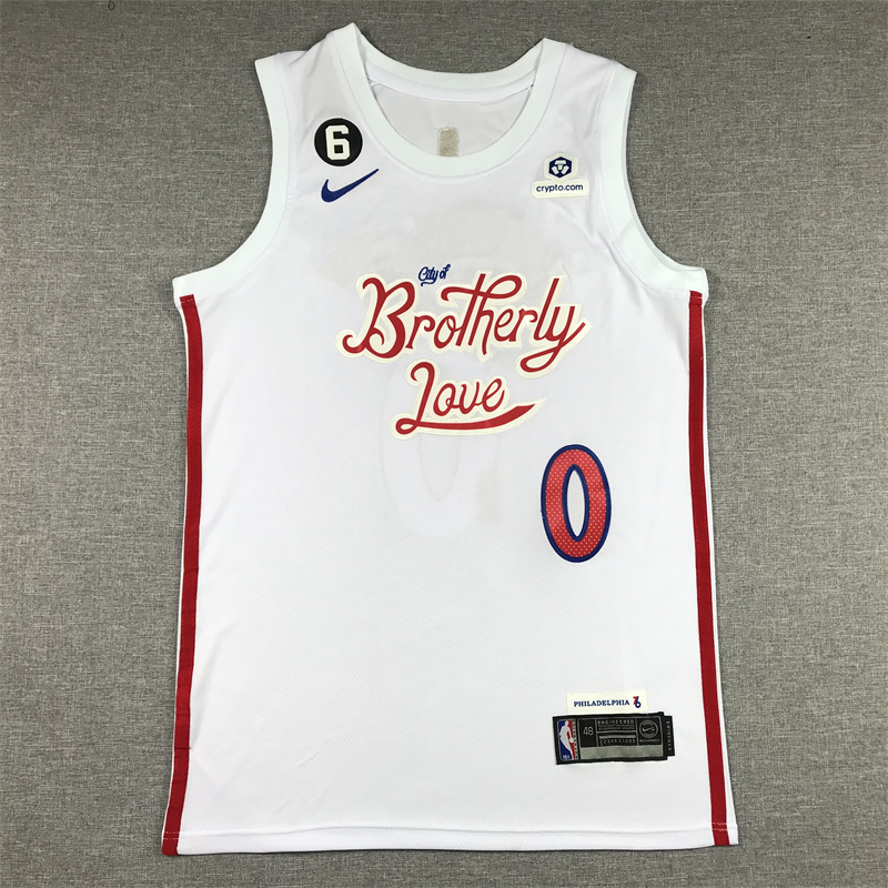Unisex 76ers 2024/25 Embroidered Swingman Jersey City Edition