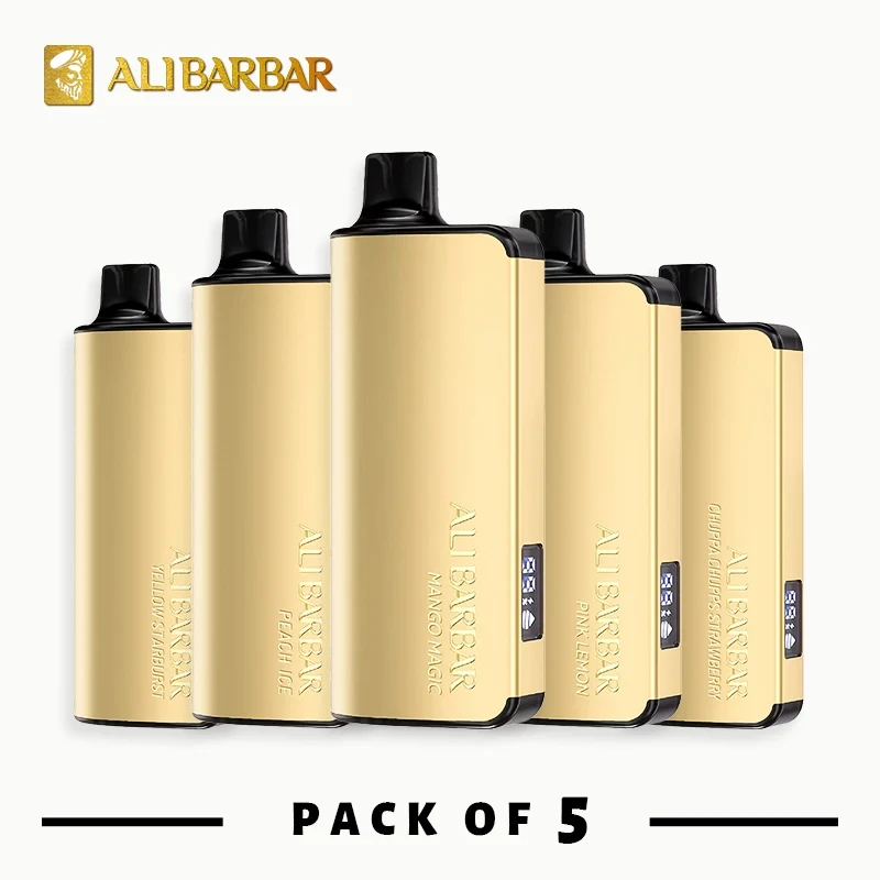 ALIBARBAR INGOT 9000 Puffs - 5PCS