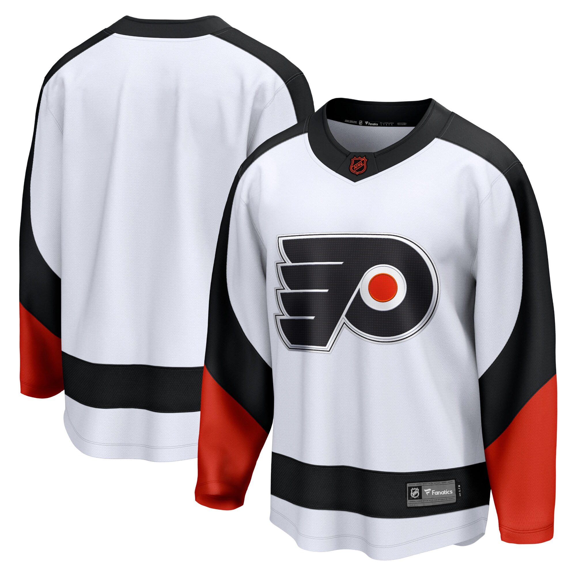 Philadelphia Flyers Fanatics Special Edition 2.0 Breakaway Blank Jersey – White