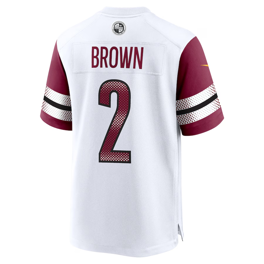 Washington Commanders Dyami Brown White Game Jersey