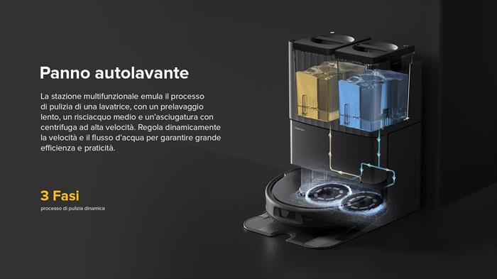 ROBOROCK - Aspirapolvere robot QR 598-Black