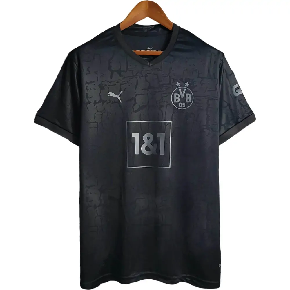 2023 Dortmund Blackout Special Edition Football Shirt - Fans Edition