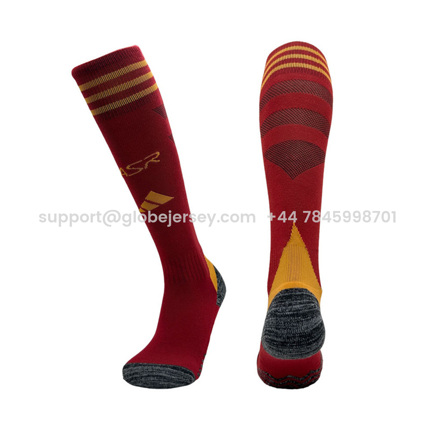 AS Roma 25-26 Home Socks - Red