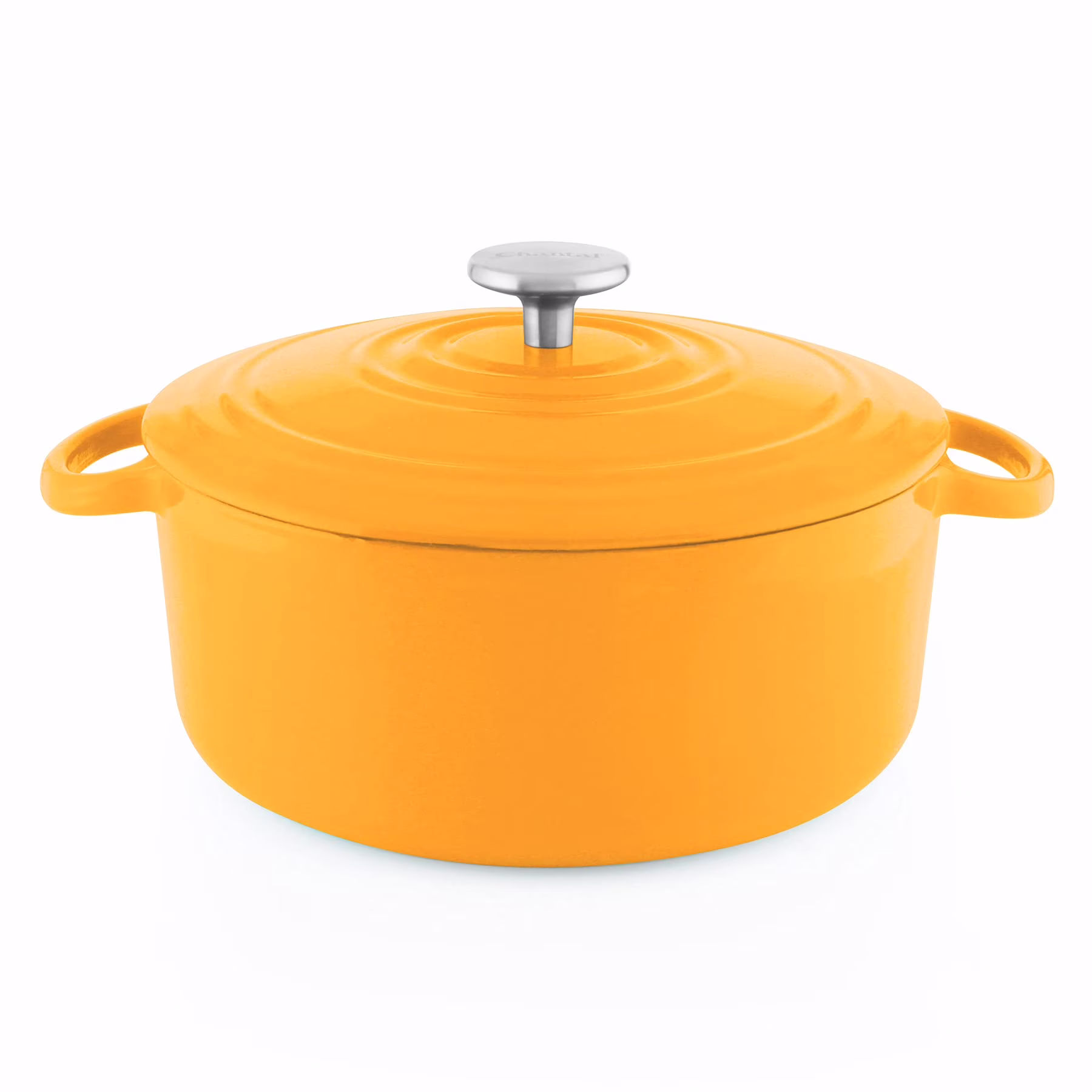 Chantal TC32-260BA Round Cast Iron Enamel Dutch Oven (Sea Blue)