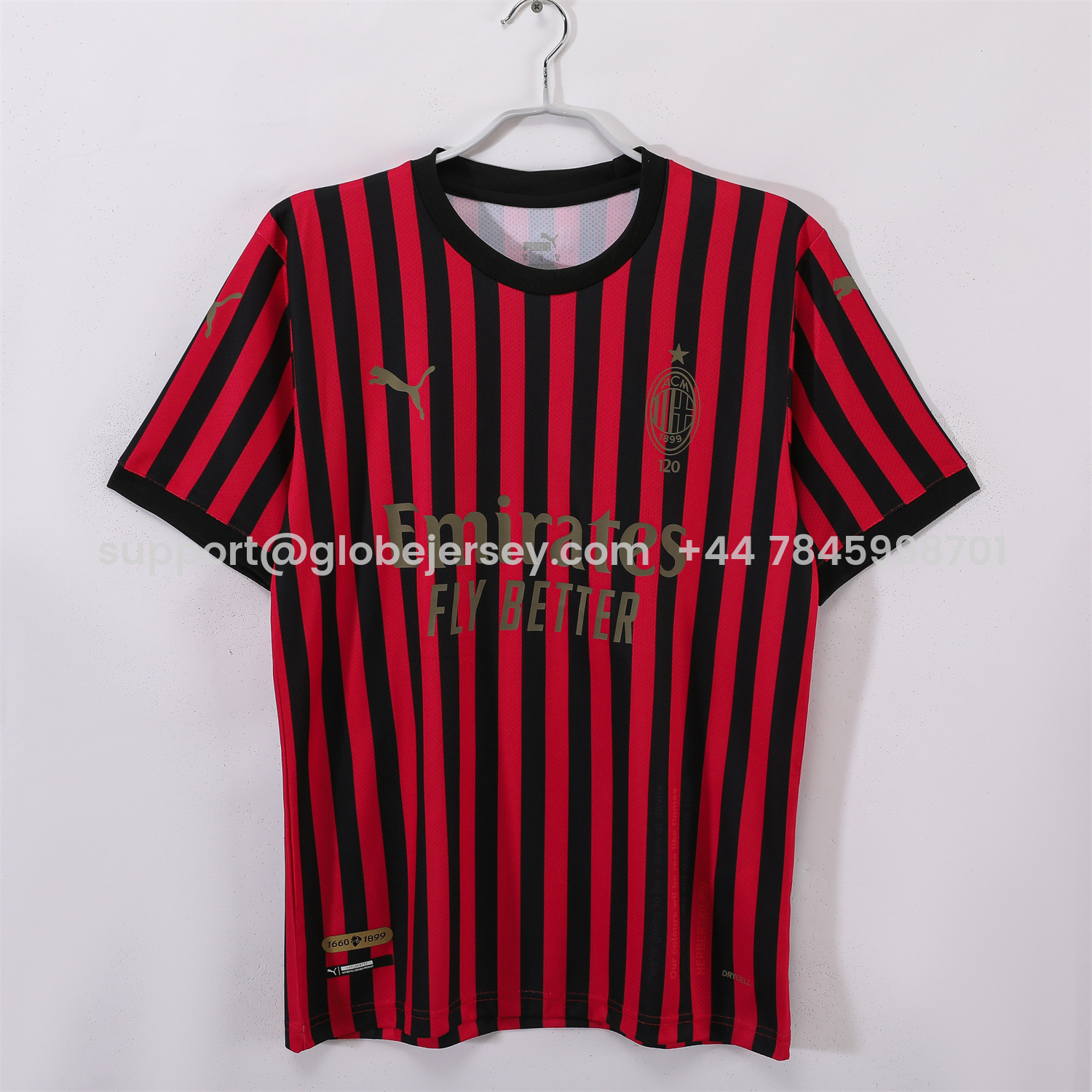 Retro AC Milan 2019 120th Anniversary Home Jersey