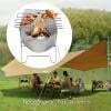 SHENGXINY Camping Supplies Clearance Folding Portable Barbecue Charcoal Grill, Barbecue Desk Tabletop Outdoor Stainless Steel Smoker Bbq For Outdoor Cooking Camping Picnics Beach Camping & Hiking