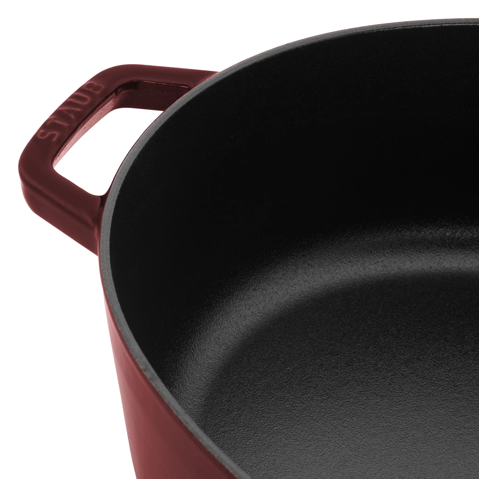 Staub Cast Iron 6.25-qt Shallow Oval Dutch Oven - Citron