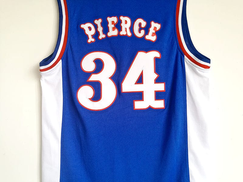 NCAA University of Kansas (kansasi) No. 34 Pierce blue jersey