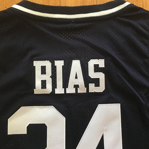 Len Bias No. 34 Retro High School Black Jersey