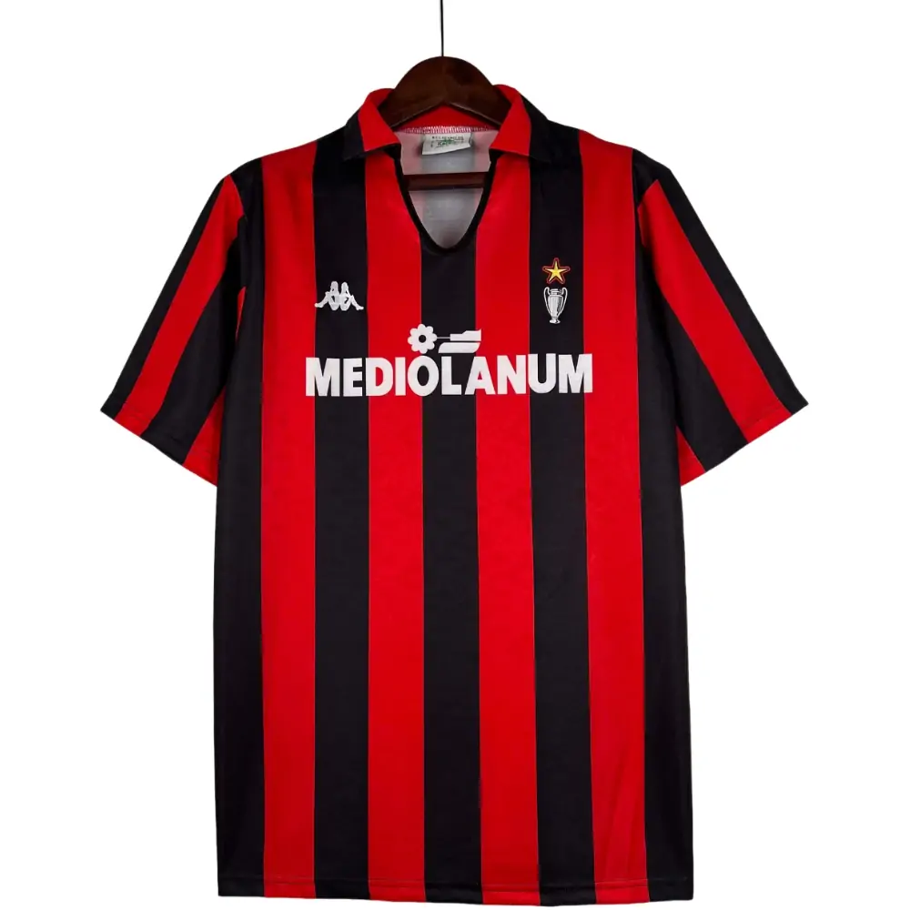1989/1990 Retro AC Milan Home Football Shirt 1:1 Thai Quality