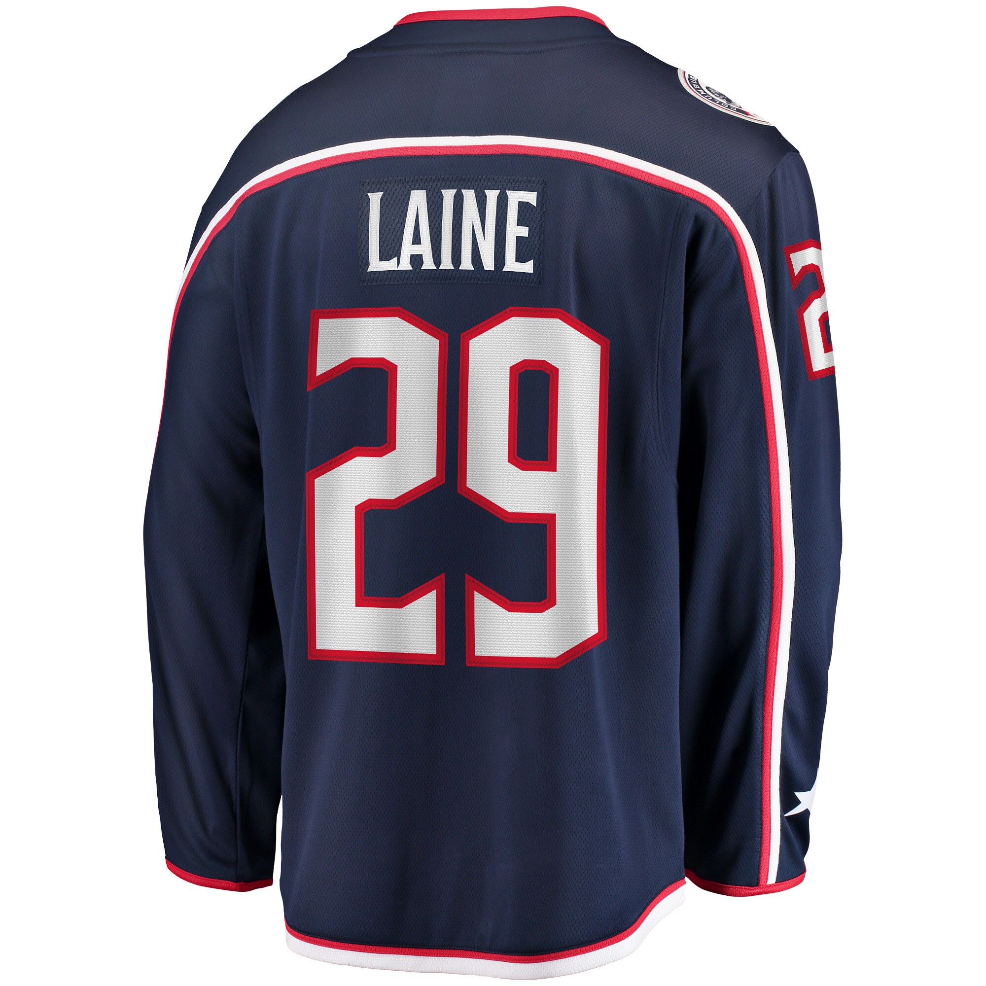 Patrik Laine Columbus Blue Jackets Fanatics Home Breakaway Jersey – Navy