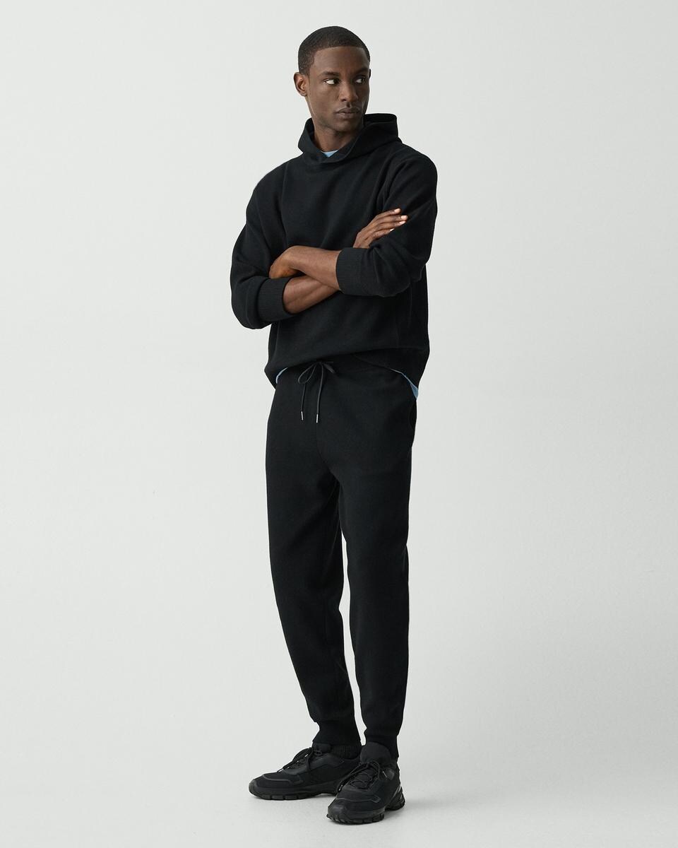 Drawstring Jogger in Fine Bilen