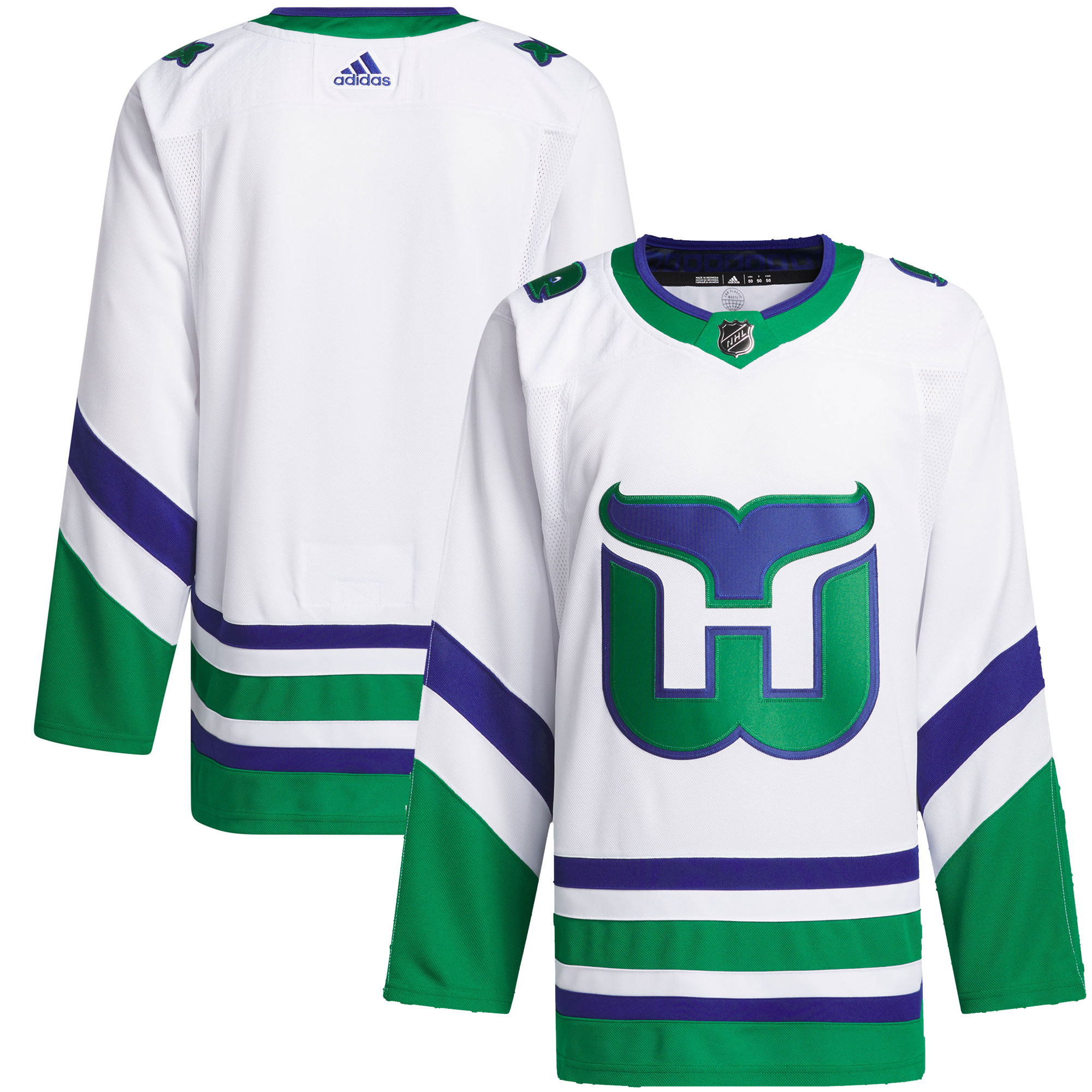 Carolina Hurricanes  Whalers Primegreen  Jersey – White