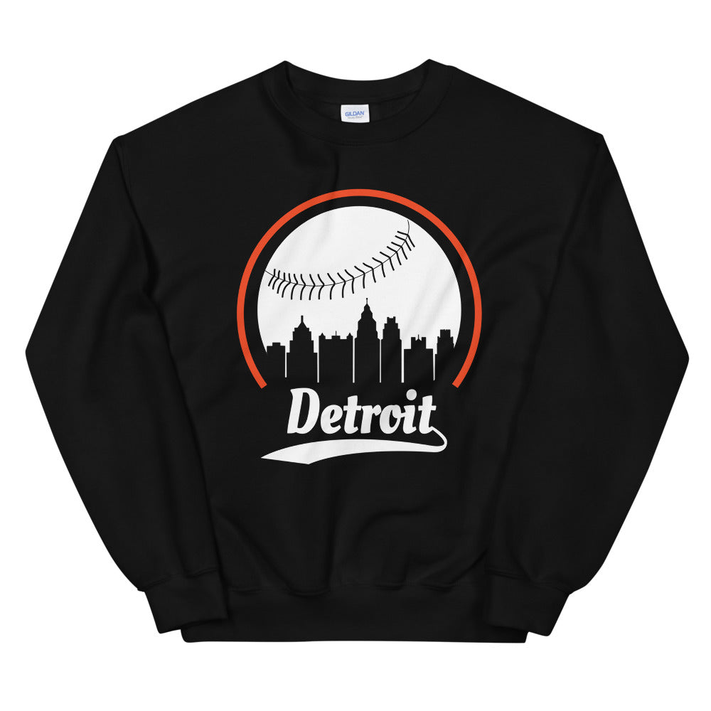 Unisex Detroit Tigers Baseball Crewneck Sweatshirt