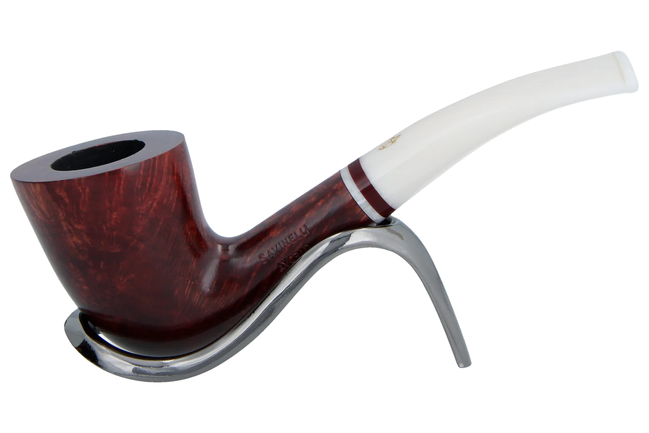 Savinelli Avorio Smooth Burgundy 920 - 6mm Briar Pipe