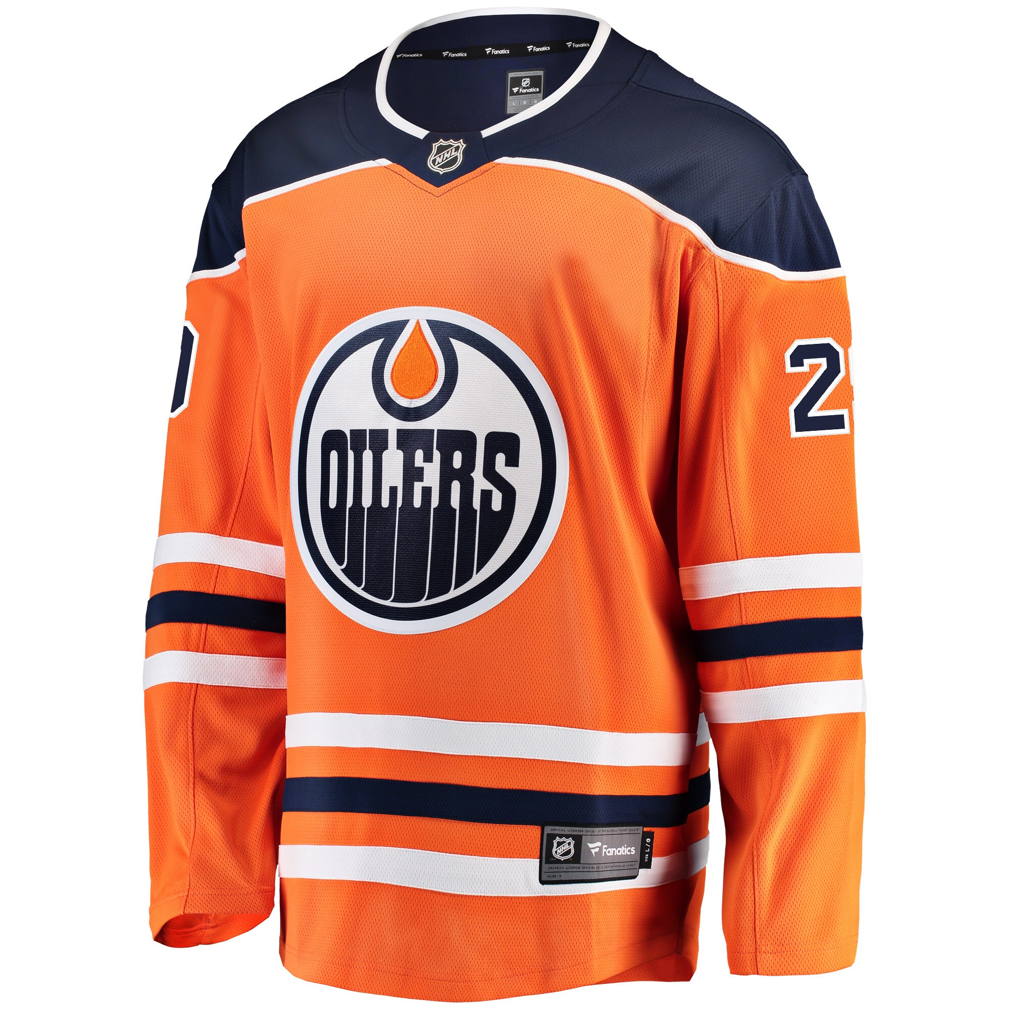 Leon Draisaitl Edmonton Oilers Fanatics Breakaway   Jersey – Orange