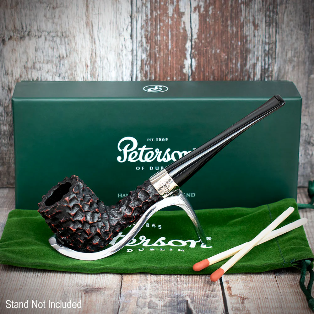 Peterson of Dublin Donegal Rocky Briar Smoking Pipe - Shape No.15