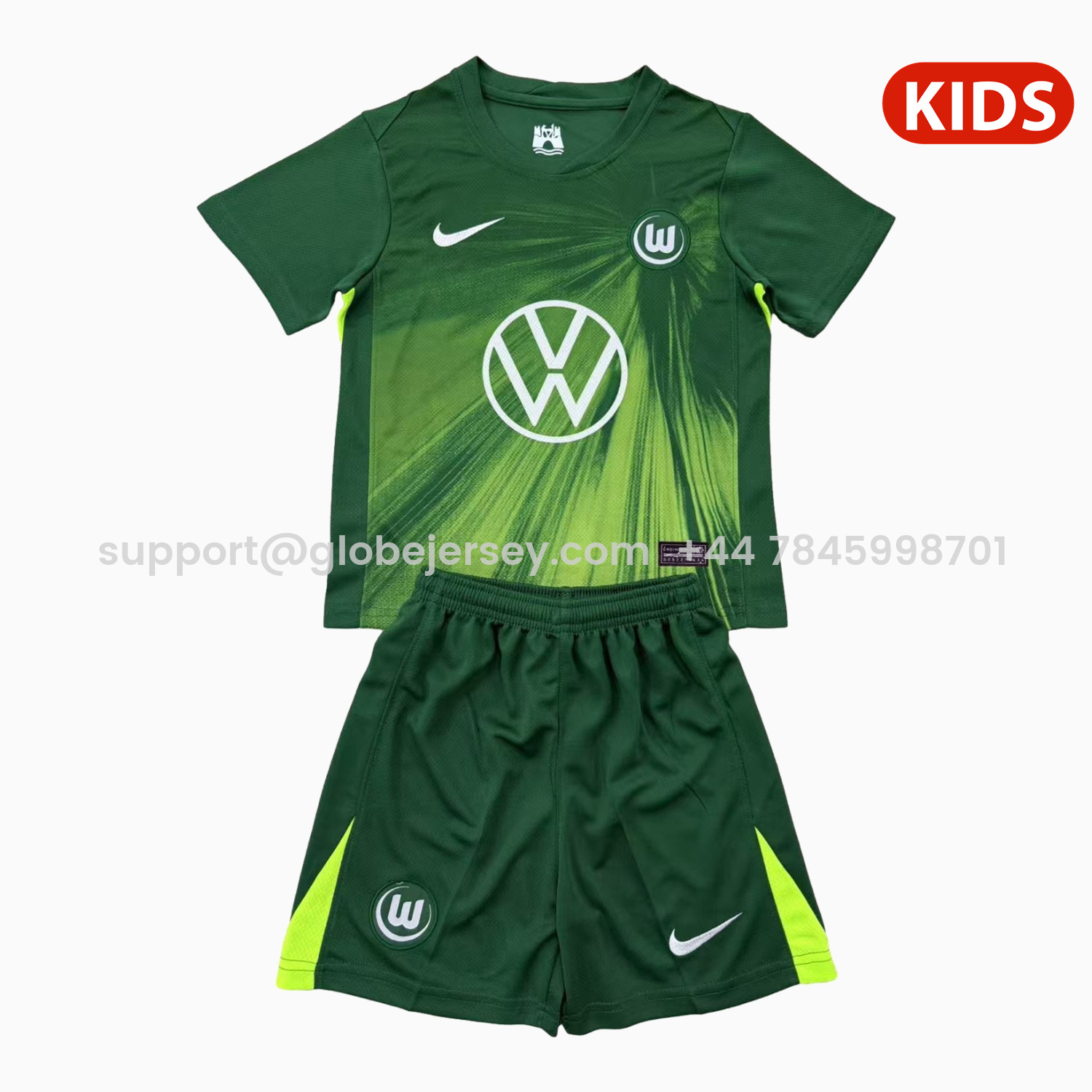Wolfsburg 25-26 Home Kids Kit