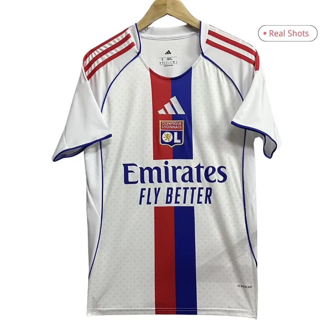 Olympique Lyonnais Home Soccer Jersey 2025/26