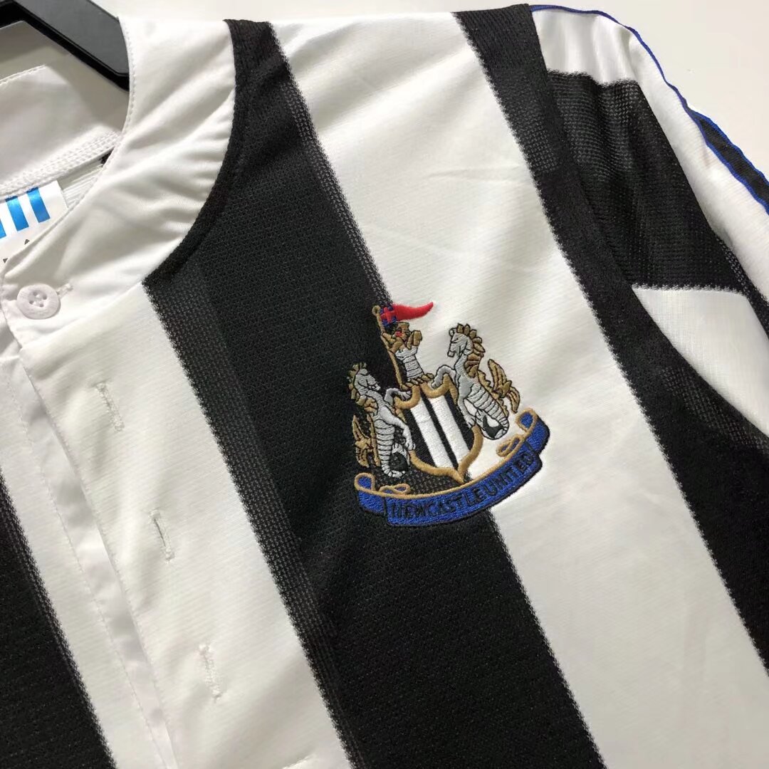 1995/97 Newcastle United Home Long Sleeve Retro Shirt - Fans Edition
