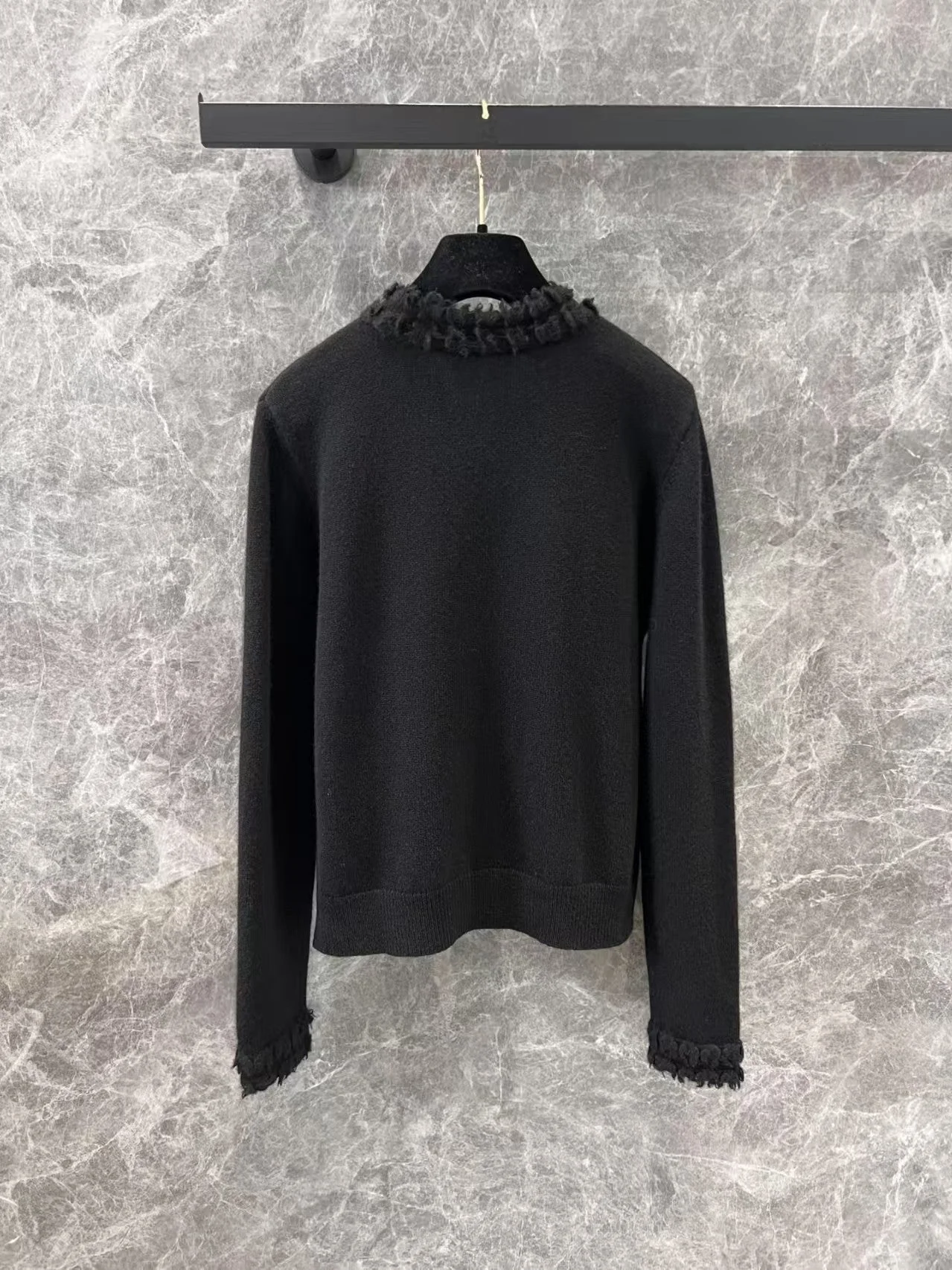 Single Breasted Lace Knit Cardigan