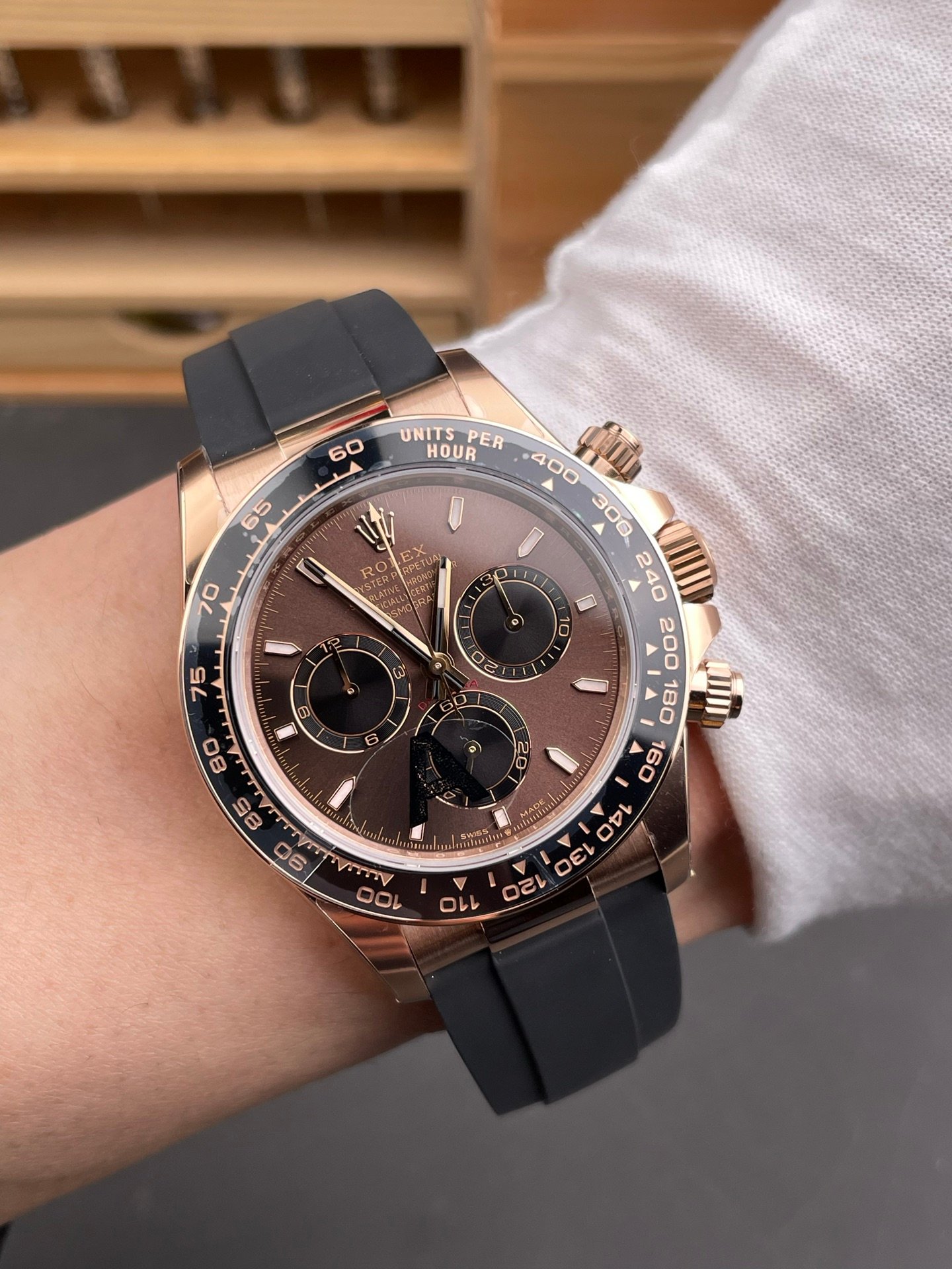Rolex Daytona Chocolate Rose Gold