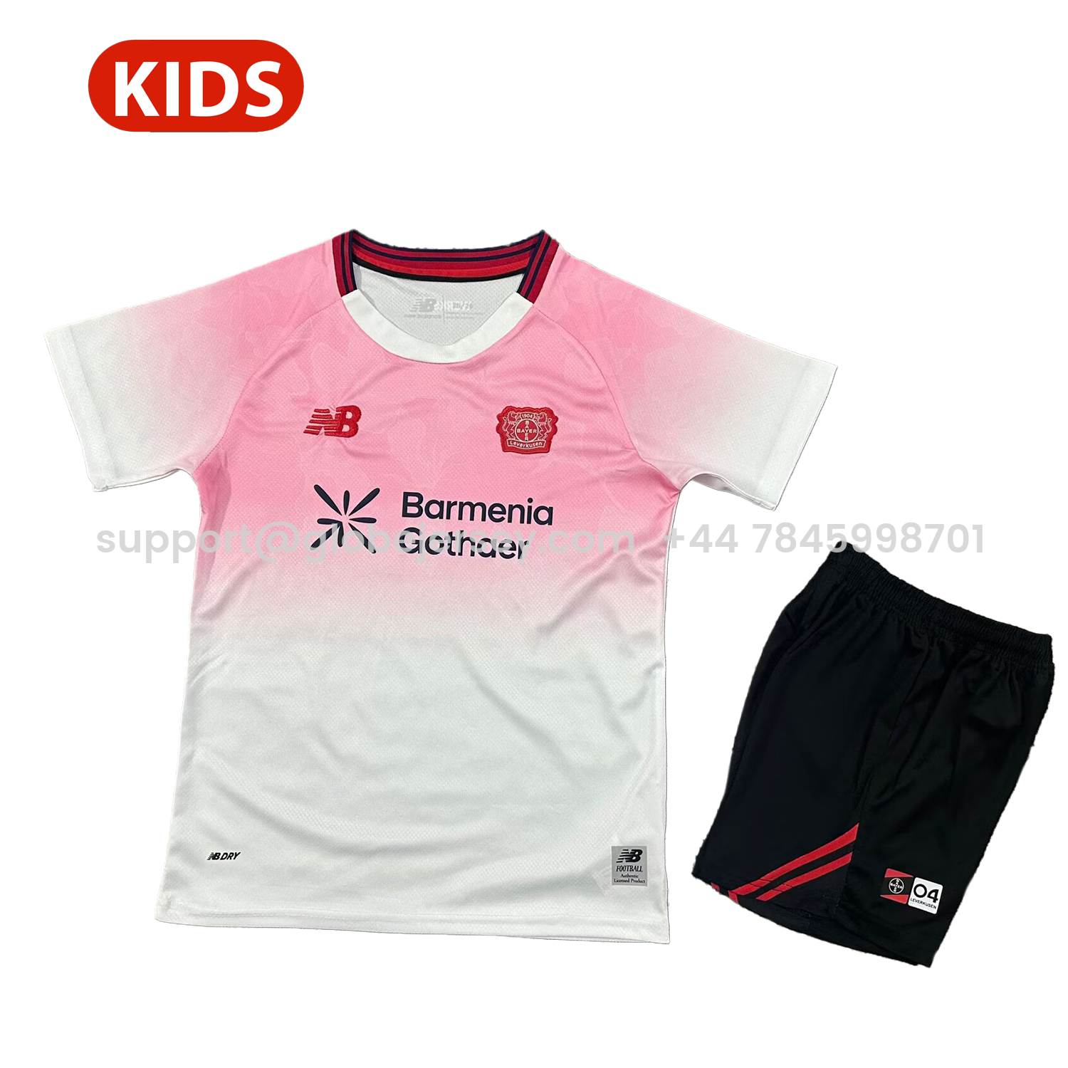 Bayer 04 Leverkusen 25-26 Away Kids Kit