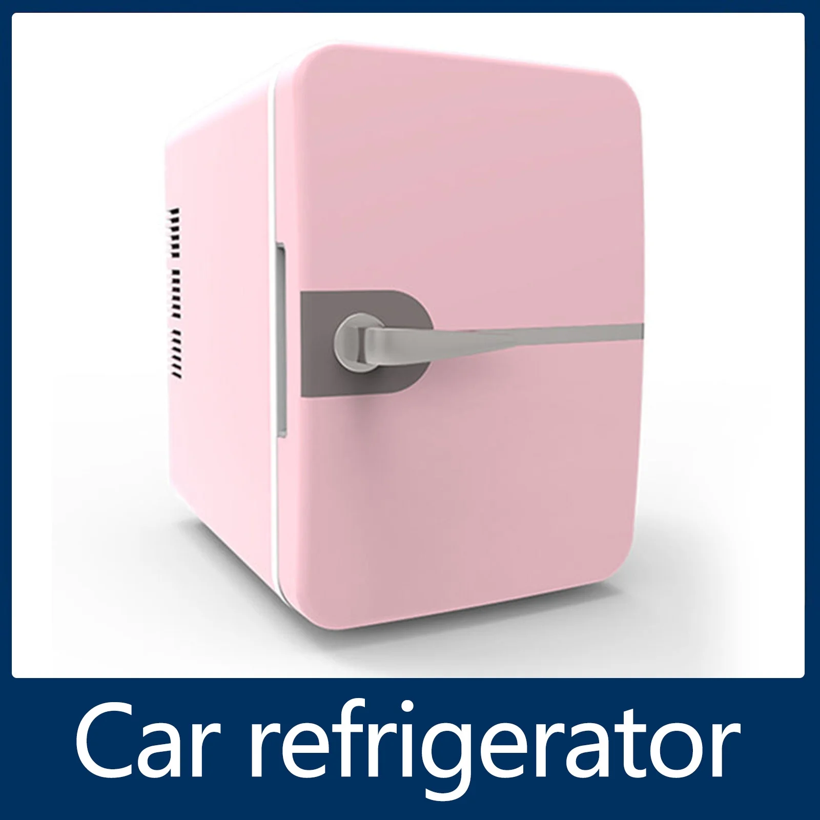 Mini Fridge, Portable Small Refrigerator 6L Cooler Compact Fridge for SkinCare, Food and Drinks, Small Fridge for Bedroom, Dorm, Car, Office Desk