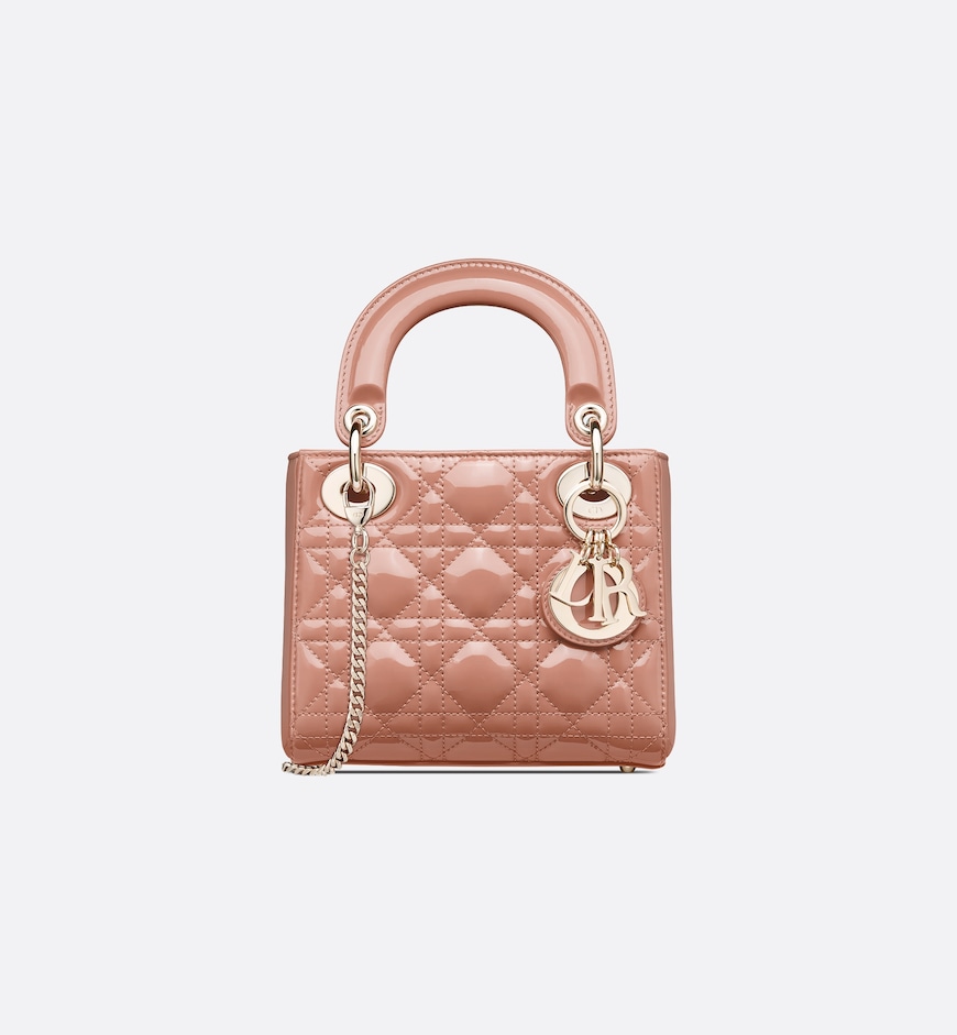 Mini Dioriviera Lady Bag – Patent Leather