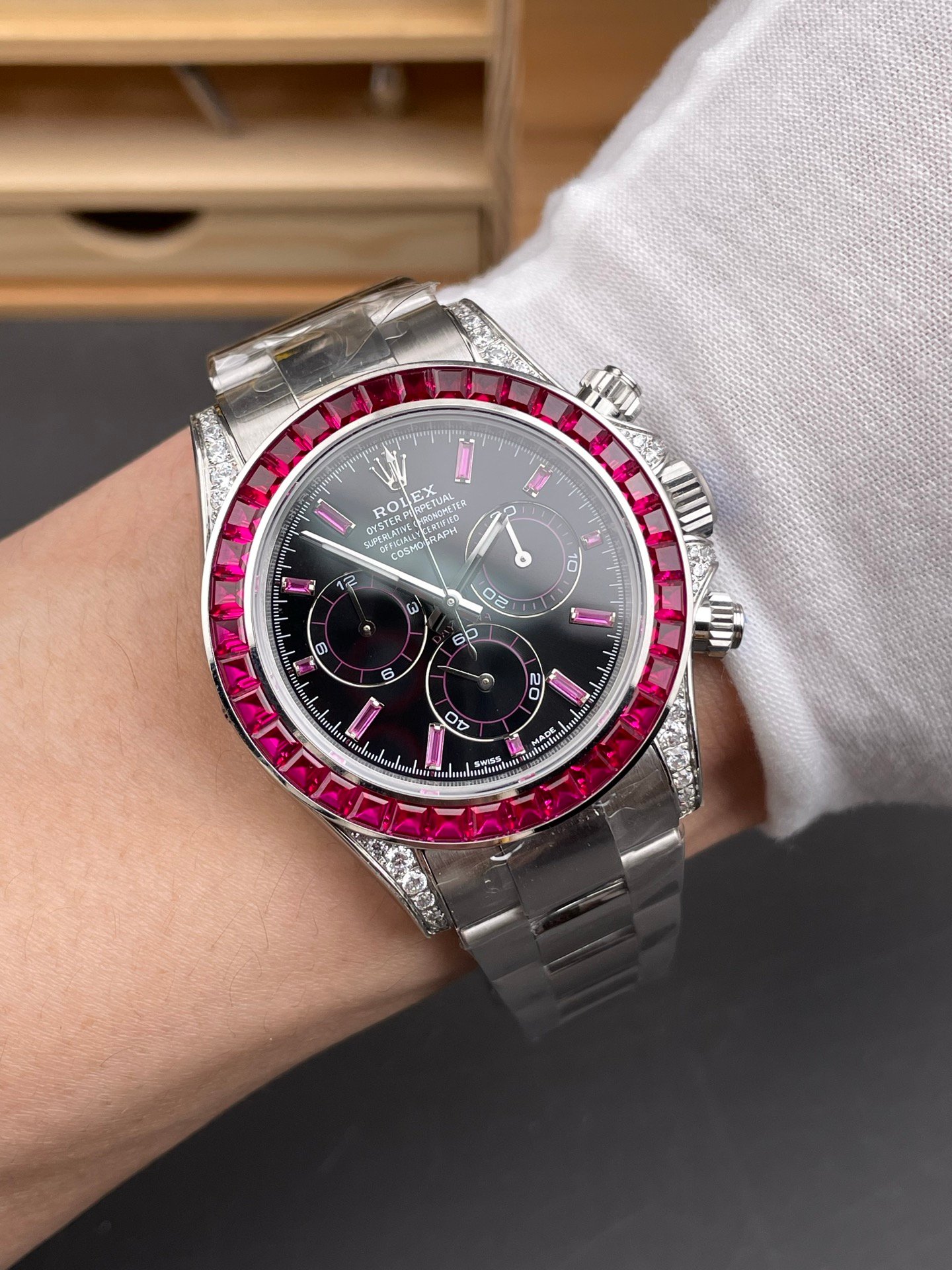 Rolex Daytona Modified CVD Diamond